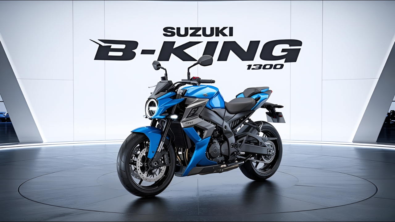 Suzuki B-King 1300: La Moto Naked Más Potente con Diseño Agresivo y Rendimiento Extremo en Carretera