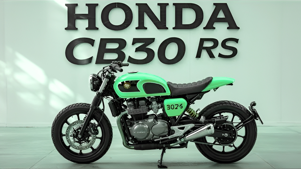 Honda CB350RS Personalizada: Moto Neo-Retro Scrambler Moderna